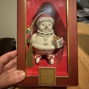 Vintage Lenox Christmas ornament